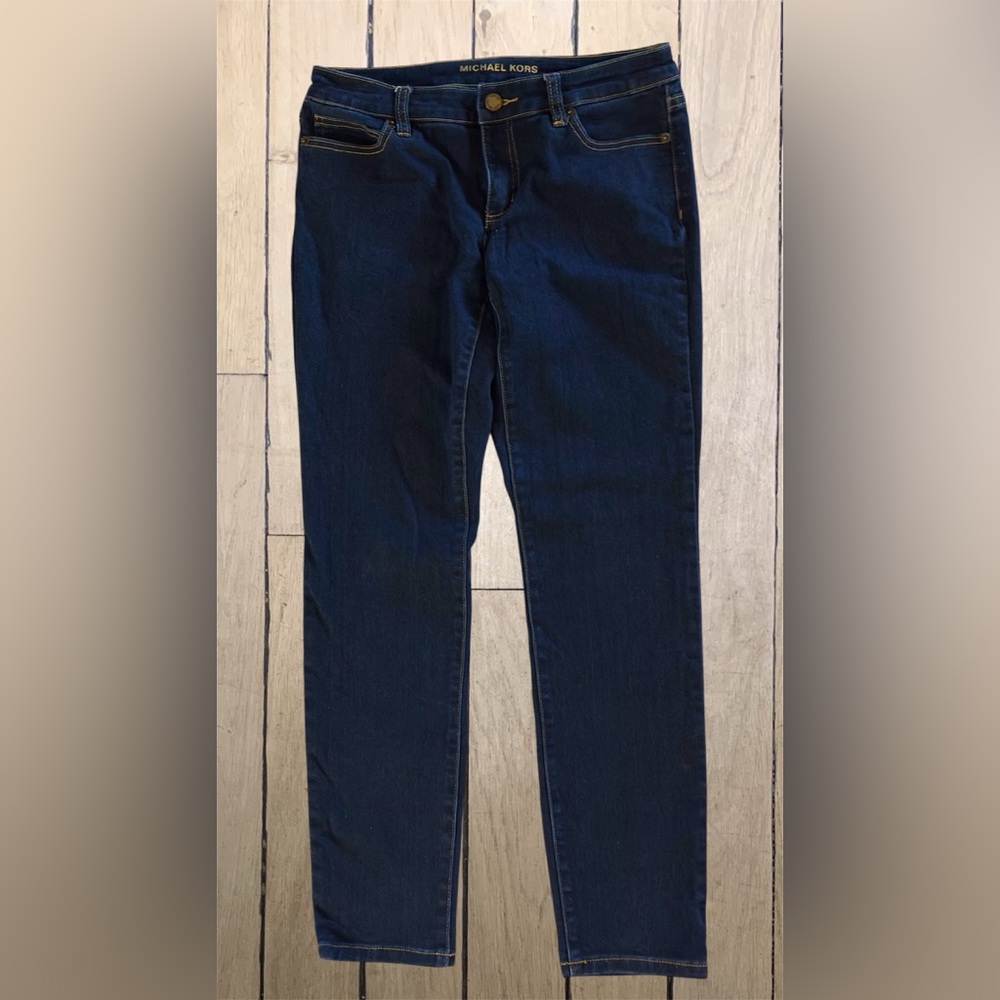 Michael Kors Women's Navy Skinny Jeans